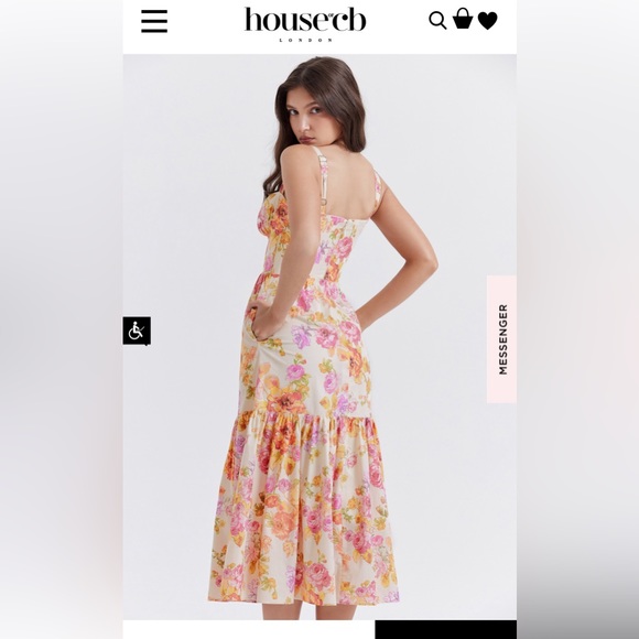 Elia' midi dress new with tags - Picture 3 of 3